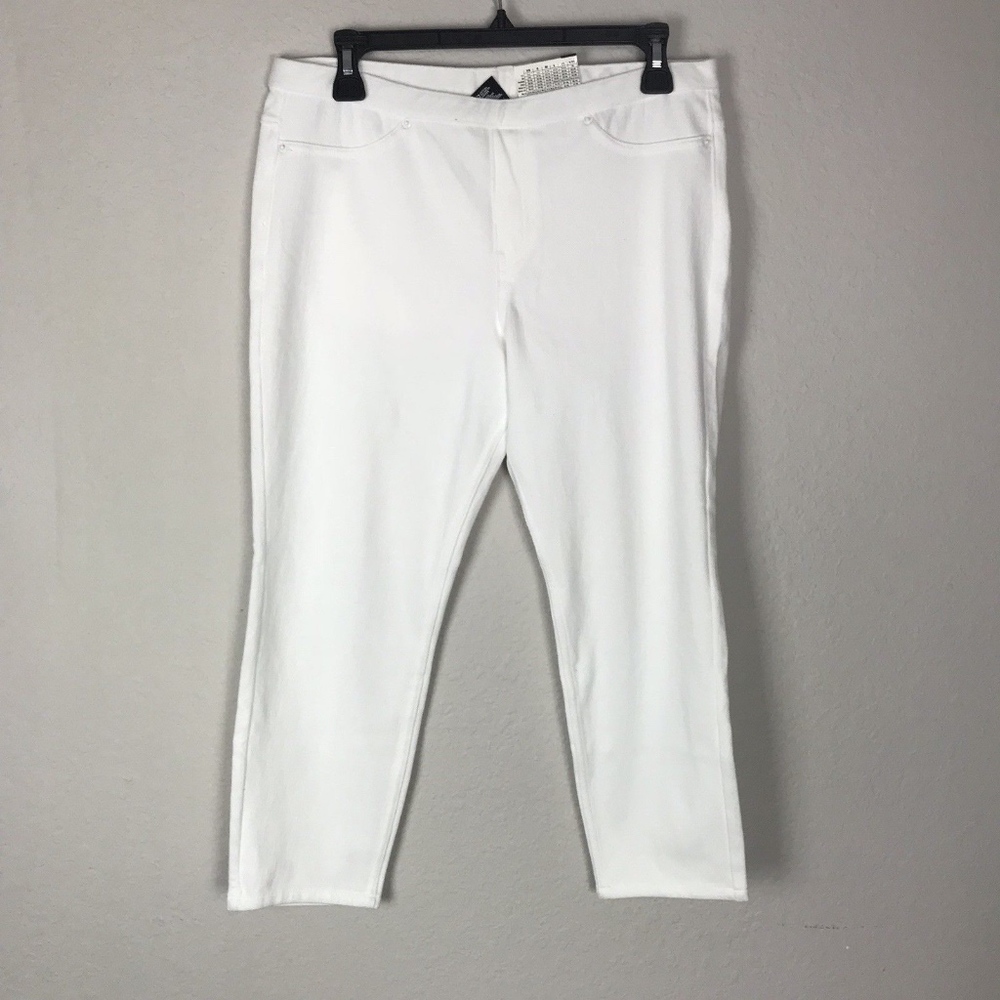 HUE The Original Jeans Capri Leggings Sz Large